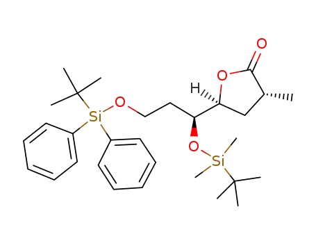 (3R,5S)-5-[(S)-2,2,3,3,10,10-hexamethyl-9,9-diphenyl-4,8-dioxa-3,9-disilaundecan-5-yl]-3-methyldihydrofuran-2(3H)-one