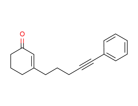 3-(5-phenylpent-4-yn-1-yl)cyclohex-2-en-1-one
