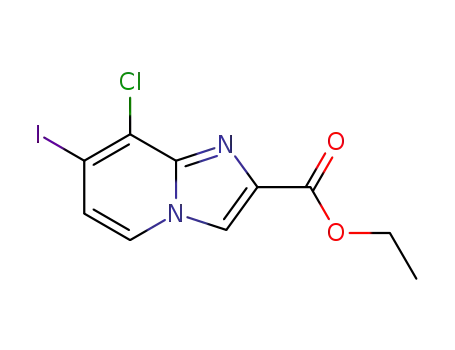 ethyl 8-chloro-7-iodoimidazo[1,2-a]pyridine-2-carboxylate