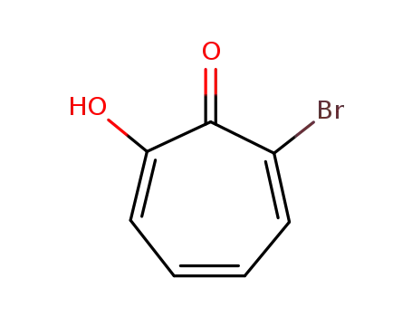 Molecular Structure of 4584-68-3 (3-BROMO-2-HYDROXY-2,4,6-CYCLOHEPTATRIEN-1-ONE)