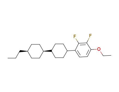 1-ethoxy-2,3-difluoro-4-((trans,trans)-4'-propyl(1,1'-bicyclohexyl)-4-yl)benzene; ccp 302ff