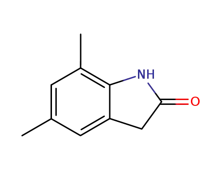 Molecular Structure of 729598-50-9 (5,7-DIMETHYLOXINDOLE)
