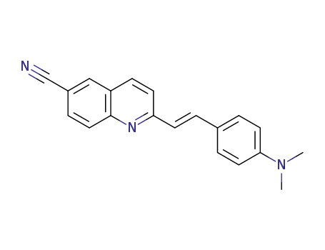 (E)-2-(4-(dimethylamino)styryl)quinoline-6-carbonitrile