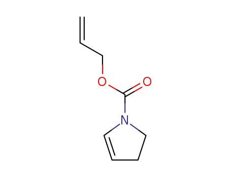 Molecular Structure of 110910-76-4 (1H-Pyrrole-1-carboxylicacid,2,3-dihydro-,2-propenylester(9CI))