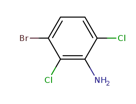 Molecular Structure of 943830-82-8 (3-Bromo-2,6-dichloroanili...)