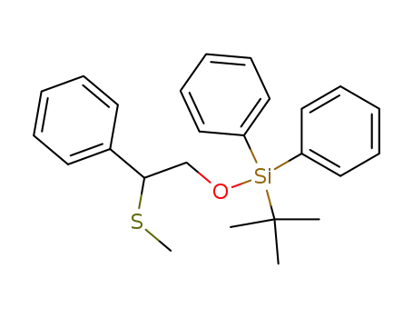 (+/-)-1-(t-butyldiphenylsilyloxy)-2-(methylthio)-2-phenylethane
