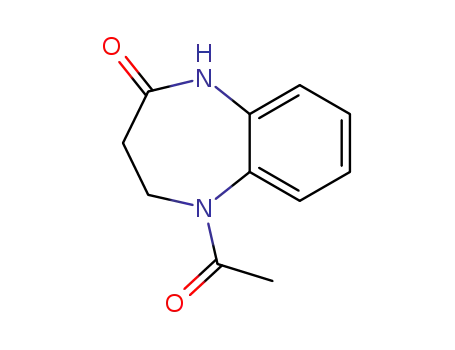 2H-1,5-Benzodiazepin-2-one, 5-acetyl-1,3,4,5-tetrahydro-