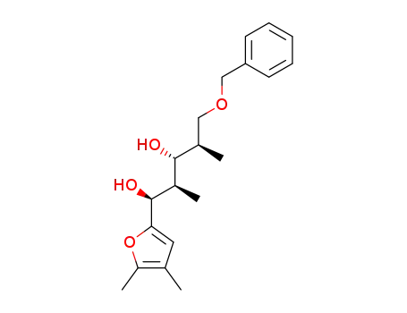 (1S,2R,3R,4R)-5-Benzyloxy-1-(4,5-dimethyl-furan-2-yl)-2,4-dimethyl-pentane-1,3-diol
