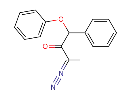 3-diazo-1-phenyl-1-phenoxy-2-butanone