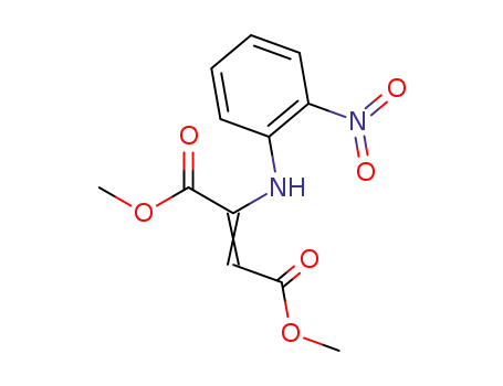 2-Butenedioic acid, 2-[(2-nitrophenyl)amino]-, dimethyl ester