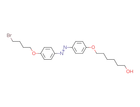 6-{4-[4-(4-Bromo-butoxy)-phenylazo]-phenoxy}-hexan-1-ol