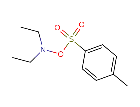 Molecular Structure of 55048-40-3 (O-p-Toluolsulfonyl-N,N-diethylhydroxylamin)