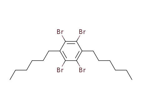 Benzene, 1,2,4,5-tetrabromo-3,6-dihexyl-