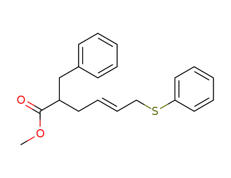 Methyl 2-benzyl-6-phenylthio-4-hexenoate