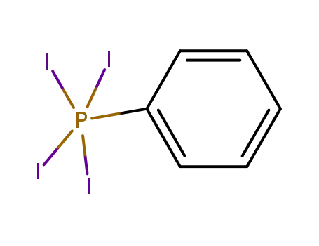 Molecular Structure of 26852-27-7 (phenyltetraiodophosphorane)