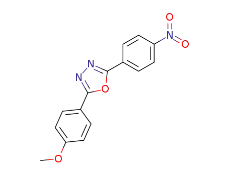 2-(4-Methoxyphenyl)-5-(4-nitrophenyl)-1,3,4-oxadiazole