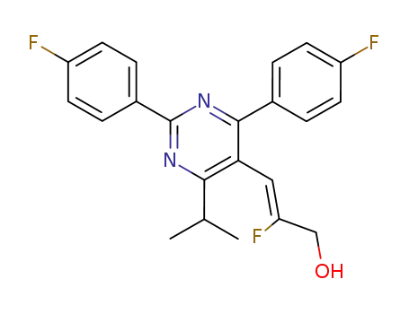(Z)-3-[2,4-Bis-(4-fluoro-phenyl)-6-isopropyl-pyrimidin-5-yl]-2-fluoro-prop-2-en-1-ol
