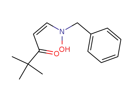 1-Penten-3-one, 1-[hydroxy(phenylmethyl)amino]-4,4-dimethyl-, (Z)-
