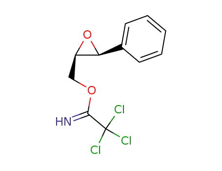 2,2,2-Trichloro-acetimidic acid (2R,3S)-3-phenyl-oxiranylmethyl ester