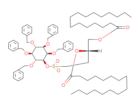 DL-2,3,4,5,6-penta-O-benzoyl-myo-inositol 1-<(S)-3,4-bis(palmitoyloxy)butanesulfonate>