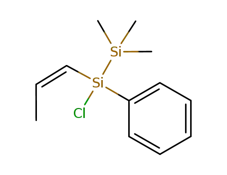 cis-1-(1'-chloro-1'-phenyltrimethyldisilanyl)propene