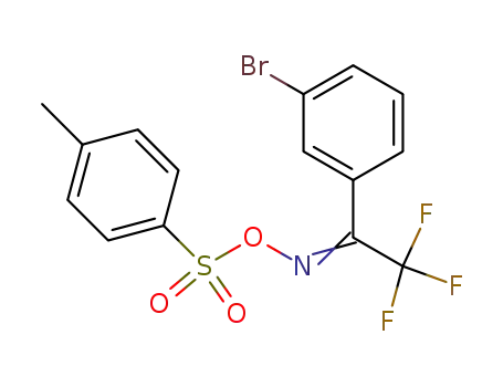 Ethanone, 1-(3-bromophenyl)-2,2,2-trifluoro-,
O-[(4-methylphenyl)sulfonyl]oxime