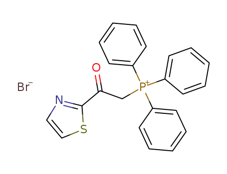 Phosphonium, [2-oxo-2-(2-thiazolyl)ethyl]triphenyl-, bromide