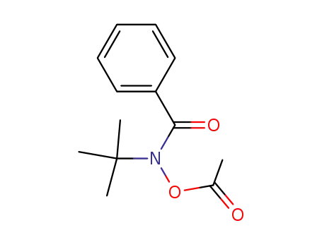 Molecular Structure of 54334-62-2 (Benzamide, N-(acetyloxy)-N-(1,1-dimethylethyl)-)