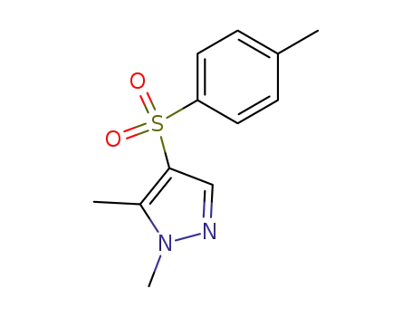 1,5-dimethyl-4-(p-tolylsulfonyl)pyrazole