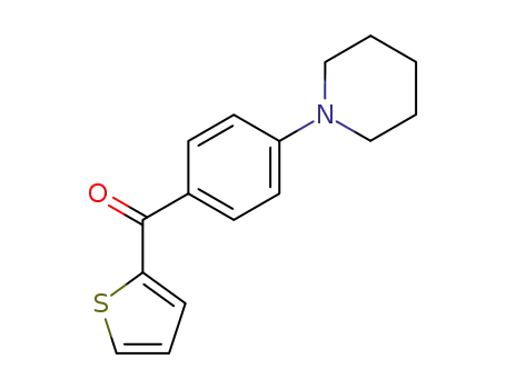 Methanone, [4-(1-piperidinyl)phenyl]-2-thienyl-