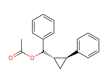Benzenemethanol, a-(2-phenylcyclopropyl)-, acetate