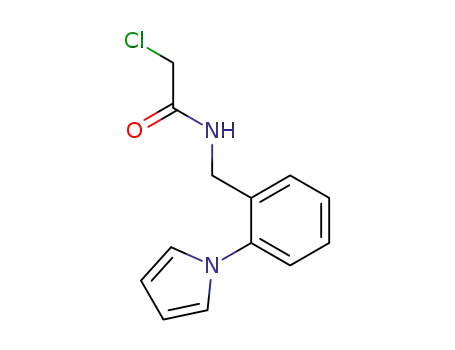 2-chloro-N-<2-(1-pyrryl)phenylmethyl>acetamide