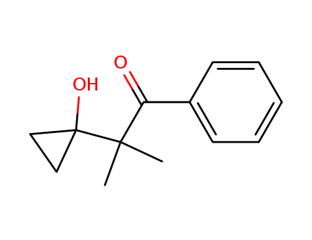 2-(1-Hydroxy-cyclopropyl)-2-methyl-1-phenyl-propan-1-one