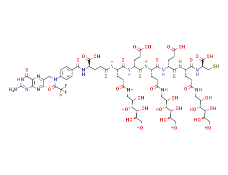 C<sub>67</sub>H<sub>97</sub>F<sub>3</sub>N<sub>16</sub>O<sub>35</sub>S