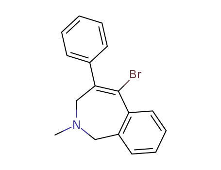 5-bromo-2,3-dihydro-2-methyl-4-phenyl-1H-2-benzazepine