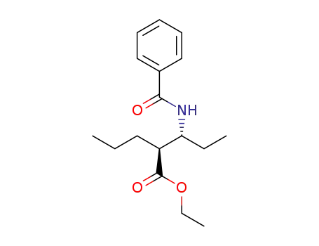 ethyl (2S,3R)-3-benzamido-2-propylpentanoate