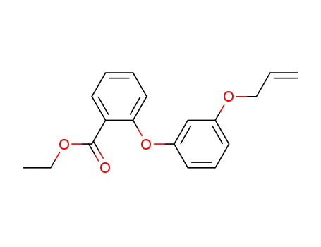 2-<3-(2-propenyloxy)phenoxy>benzoic acid ethyl ester