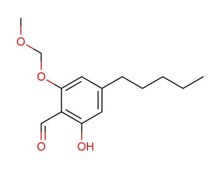 Benzaldehyde, 2-hydroxy-6-(methoxymethoxy)-4-pentyl-