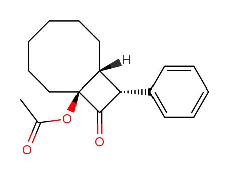 exo-1-acetoxy-9-phenyl-cis-bicyclo<4.2.0>decan-10-one