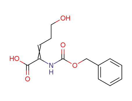 2-Pentenoic acid, 5-hydroxy-2-[[(phenylmethoxy)carbonyl]amino]-, (Z)-