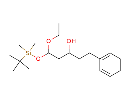 1-(tert-Butyl-dimethyl-silanyloxy)-1-ethoxy-5-phenyl-pentan-3-ol