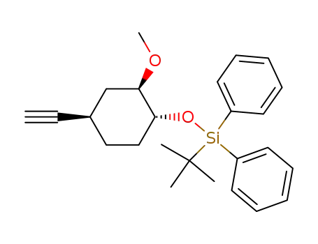 tert-Butyl-((1R,2R,4R)-4-ethynyl-2-methoxy-cyclohexyloxy)-diphenyl-silane
