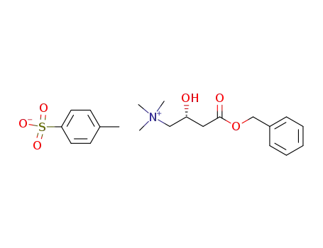 Toluene-4-sulfonate((R)-3-benzyloxycarbonyl-2-hydroxy-propyl)-trimethyl-ammonium;