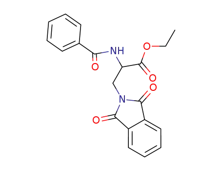ethyl 2-benzamido-3-phthalimidopropionate