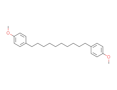 Benzene, 1,1'-(1,10-decanediyl)bis[4-methoxy-