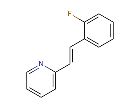 2-[(E)-2-(2-fluorophenyl)ethenyl]pyridine