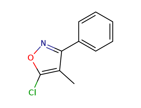 Isoxazole, 5-chloro-4-methyl-3-phenyl-