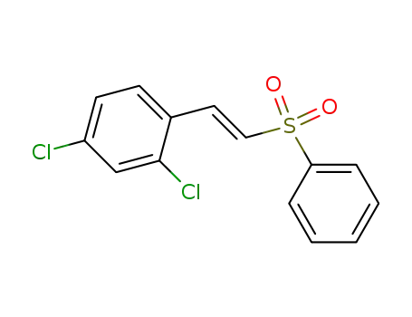 (E)-2,4-dichlorostyryl phenyl sulfone