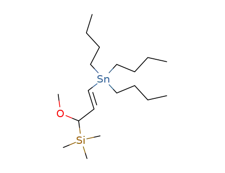 3-methoxy-1-(tributylstannyl)-3-(trimethylsilyl)-1-propene