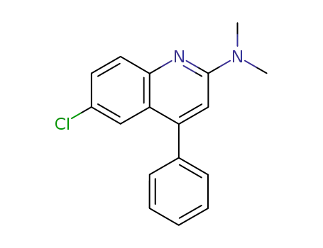 6-Chlor-2-dimethylamino-4-phenylchinolin